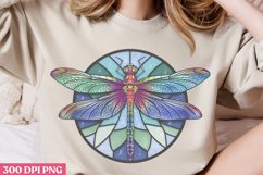 Retro Dragonfly Sublimation PNG Product Image 2