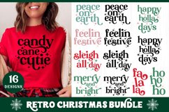 Retro Christmas Bundle, Retro Christmas SVG Bundle Product Image 1