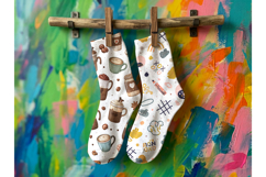 Hanging socks mockup Product Image 3