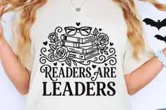 Readers Are Leaders Svg, Book Lover Svg, Book Club Svg. Product Image 2