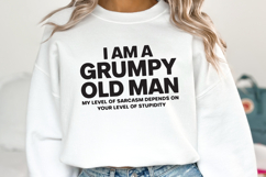 I am a Grumpy Old man SVG | Quotes| SVG Product Image 2