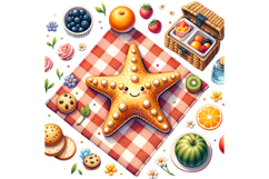 Star Fish Clipart- PNG File Product Image 2