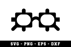 Eye Glasses SVG | SVG Cut files | Cricut Product Image 1
