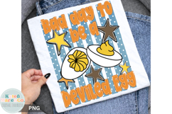 It's a Bad Day to be a Deviled Egg PNG | Funny Thanksgiving Product Image 1
