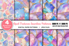 Opal Textures Seamless Patterns JPG Product Image 1