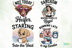 Funny Sarcastic Sublimation Product Image 1