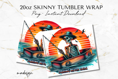 Funny Fishing Tumbler Wrap PNG, Fishing Sublimation Design Product Image 2