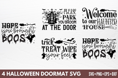 Halloween Doormat SVG Product Image 1