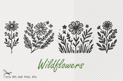 Wildflowers SVG Product Image 1