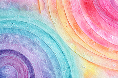 Swirling rainbow patterns and textures Product Image 1