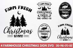 Farmhouse Christmas Sign SVG Product Image 1