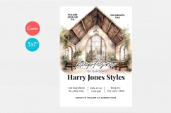 Baby Shower Invitation Template 186 Product Image 1
