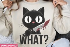 What ?? PNG Funny Cat Lover Sublima Product Image 2