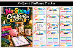 No-Spend Challenge Tracker Product Image 1