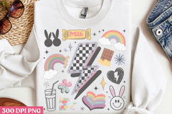 Mama bunny PNG, Design Easter Sublimation PNG Product Image 2