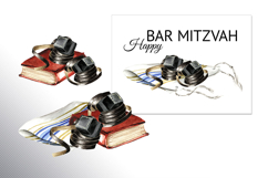 Bar Mitzvah. Watercolor collection Product Image 2