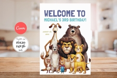 Baby Shower Welcome Sign Template 102 Product Image 1