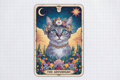 Cute Cats Tarot Card Sublimation Clipart Bundle Product Image 2