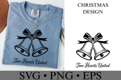 Two hearts United Svg | Christmas svg | Shirt Svg Product Image 2
