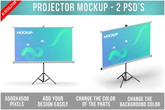 Projector Screen Mockup Product Image 1