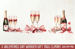 Valentines Day Drink Clipart, Valentines Day PNG Product Image 1