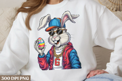 Hip Hop Bunny Easter Day Sublimation PNG Product Image 2