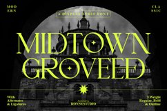 Midtown Groveed - A Display Serif Product Image 1
