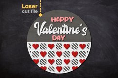 Valentines Day SVG laser cut files for Glowforge Product Image 1