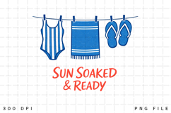 Sun Soaked and Ready Summer Beach Outfit Cute Vacation Product Image 1
