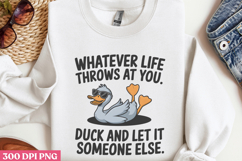 Whatever life PNG, Funny Animal Sublimati Product Image 2
