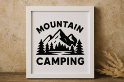 Adventure Mountain Camping SVG Product Image 1
