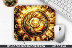 Mouse Pad Sublimation, Summer Mouse Pad PNG Design Product Image 1