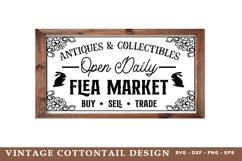 Vintage Cottontail SVG Bundle - Easter Bunny SVG Product Image 7