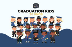 Graduation Kids Clipart Bundle Product Image 1
