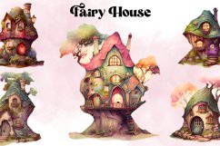 Watercolor Fairy House Product Image 1