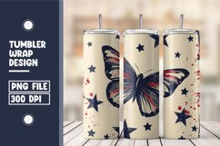 Butterfly Tumbler Wrap Design Product Image 1