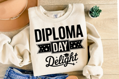 Diploma Day Delight svg | Graduation Svg | Shirt Svg Product Image 2