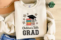 Children's Table Grad svg | Graduation Svg | Shirt Svg Product Image 2