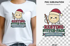 Christmas crochet png design for T-shirts Product Image 1