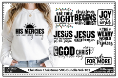 Christian Christmas Svg Bundle Product Image 1