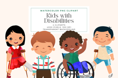 Kids with Disabilities Clipart Product Image 1