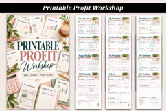 Printable Profit Workshop Product Image 1