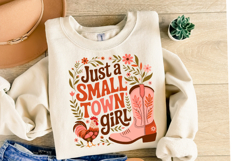 Just a small town girl Svg Design | Shirt Svg Product Image 2