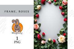 frame, roses Product Image 1