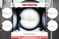 Car Coaster Easter Garland Product Image 1