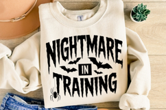 Nightmare in Training Svg | Halloween Svg | Shirt Svg Product Image 2