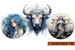 Zodiac Signs Sublimation clipart Product Image 1