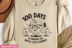100 Days of Making the Whole Class Shimmer PNG Product Image 2