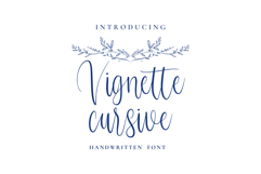 Vignette Cursive Product Image 1