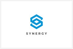 Synergy Letter S logo design vector template Product Image 1